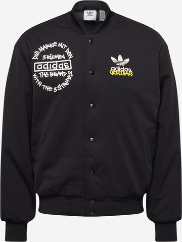 Veste mi-saison 'Graphics Unite ' ADIDAS ORIGINALS en noir : devant