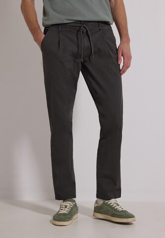 Street One MEN Regular Chino Pants in Grey: front