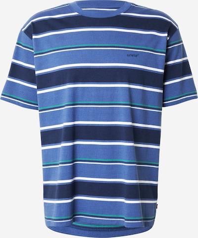 Marškinėliai 'Red Tab Vintage Tee' iš LEVI'S ®, spalva – mėlyna / melsvai pilka / balta, Prekių apžvalga