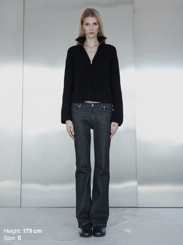 ENRAGE Oversizepullover in Schwarz