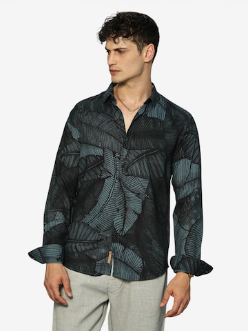 žalia Campus Sutra Standartinis modelis Marškiniai 'Amalia': priekis