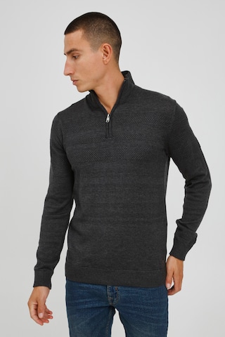 !Solid Sweater 'Bamaro' in Grey: front