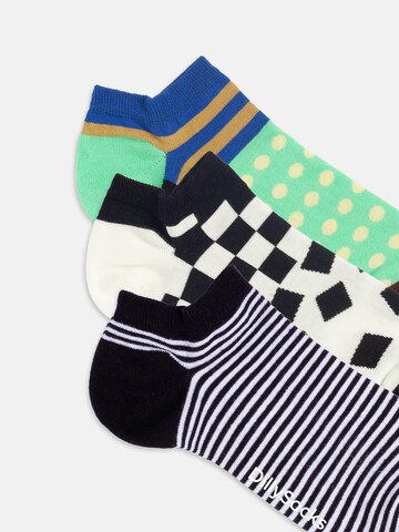 Chaussettes 'Short Pattern Club' DillySocks en mélange de couleurs