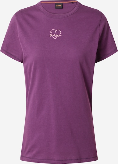 Marškinėliai 'C_Elogo_6' iš BOSS Orange, spalva – purpurinė / rožių spalva, Prekių apžvalga