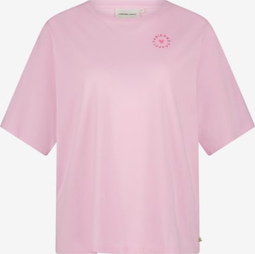 T-shirt Fabienne Chapot en rose : devant