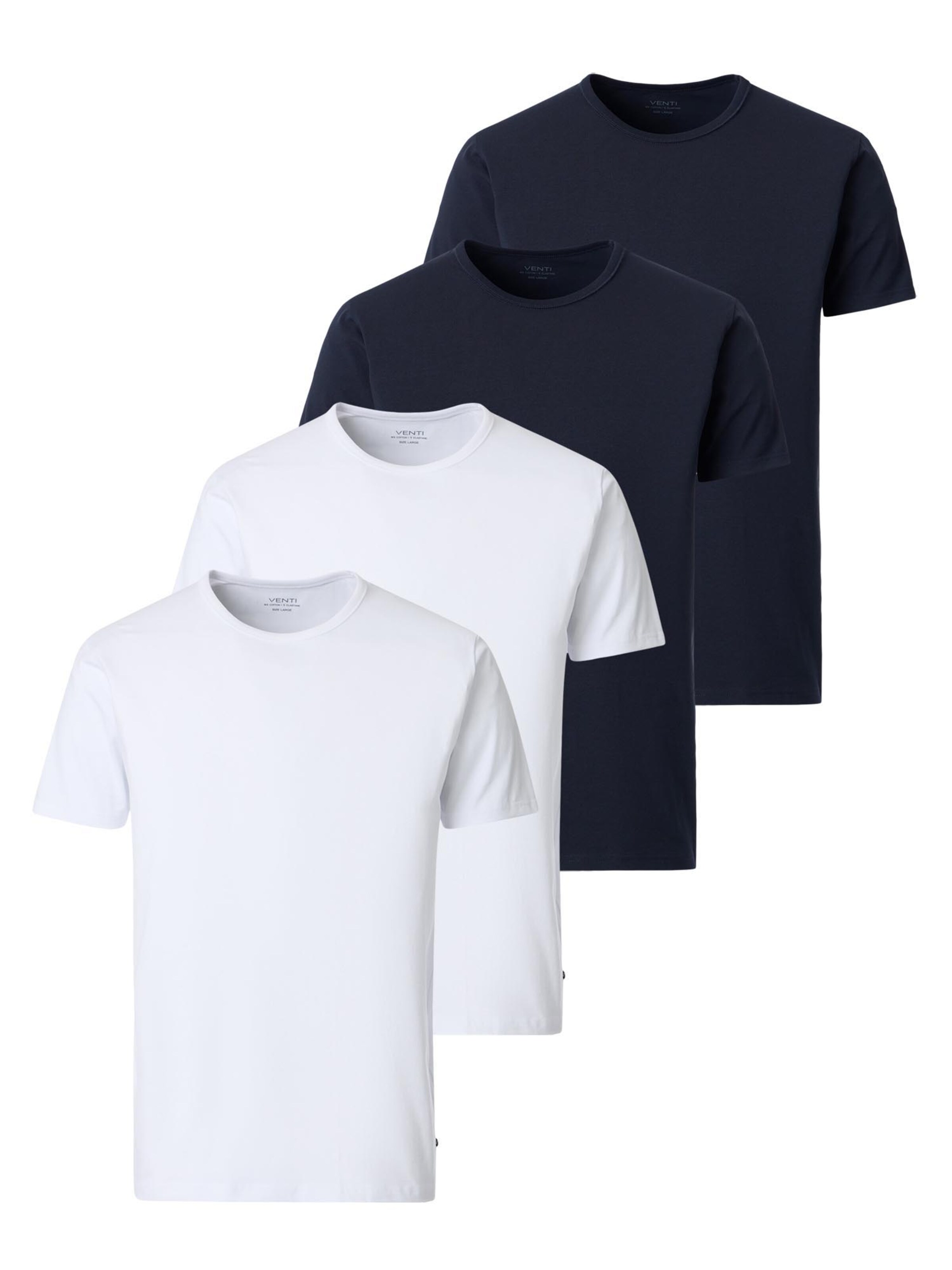 VENTI Shirt 'Basic' in Blue: front