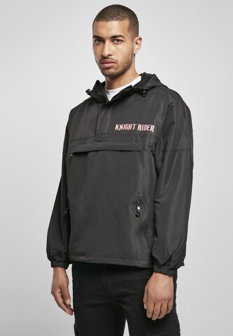 Veste mi-saison 'Knight Rider Summer' Merchcode en noir : devant