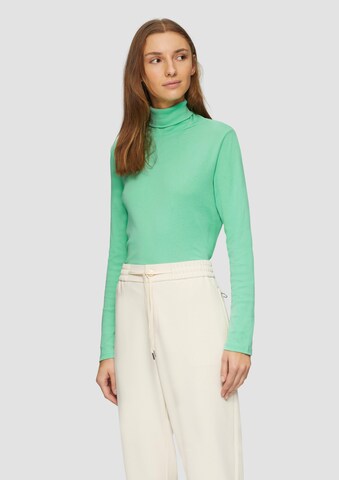 s.Oliver Shirt in Groen: voorkant