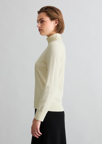 Marc O'Polo DENIM Pullover in Weiß: Seite