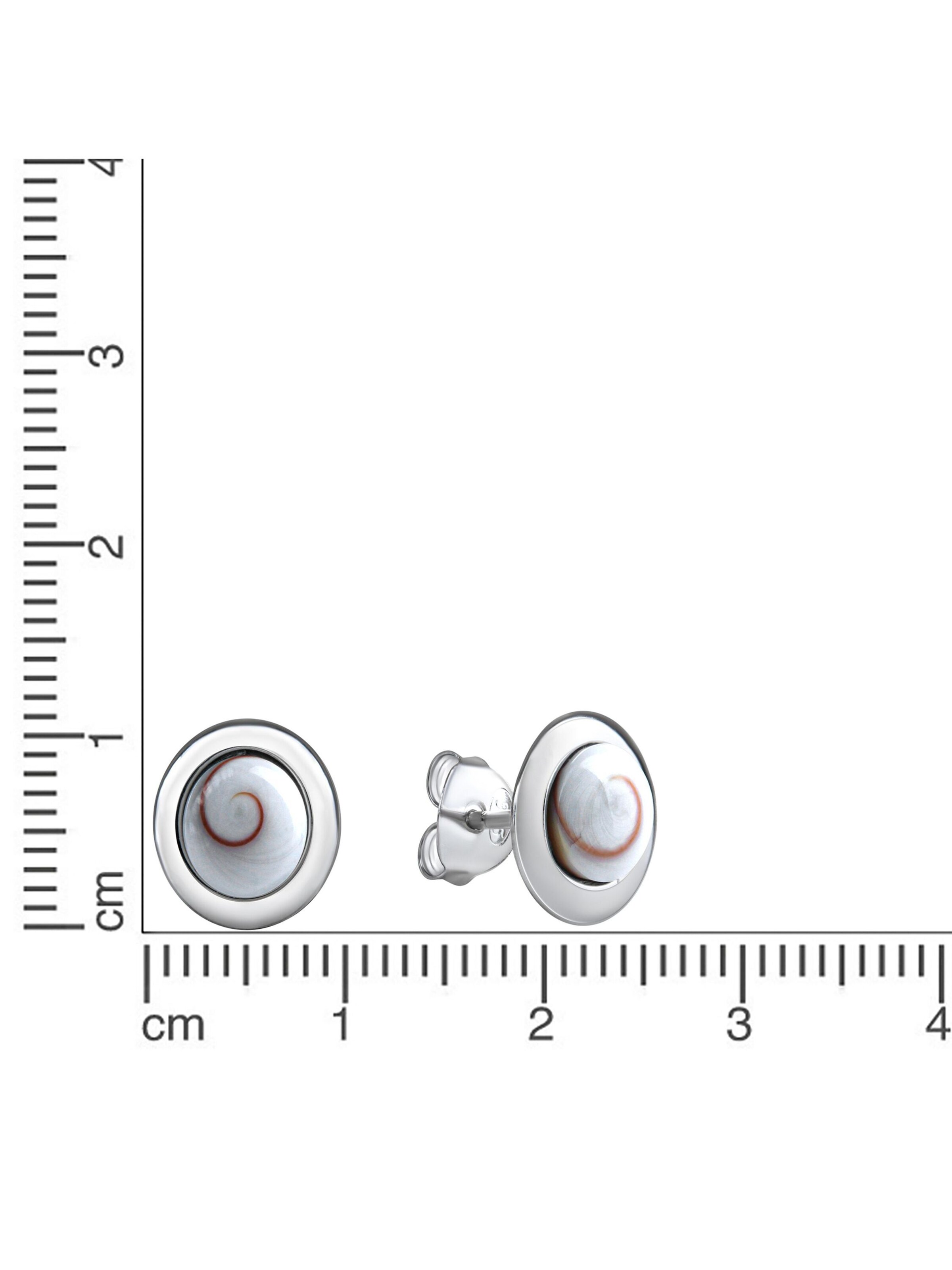 Boucles d'oreilles Zeeme en blanc