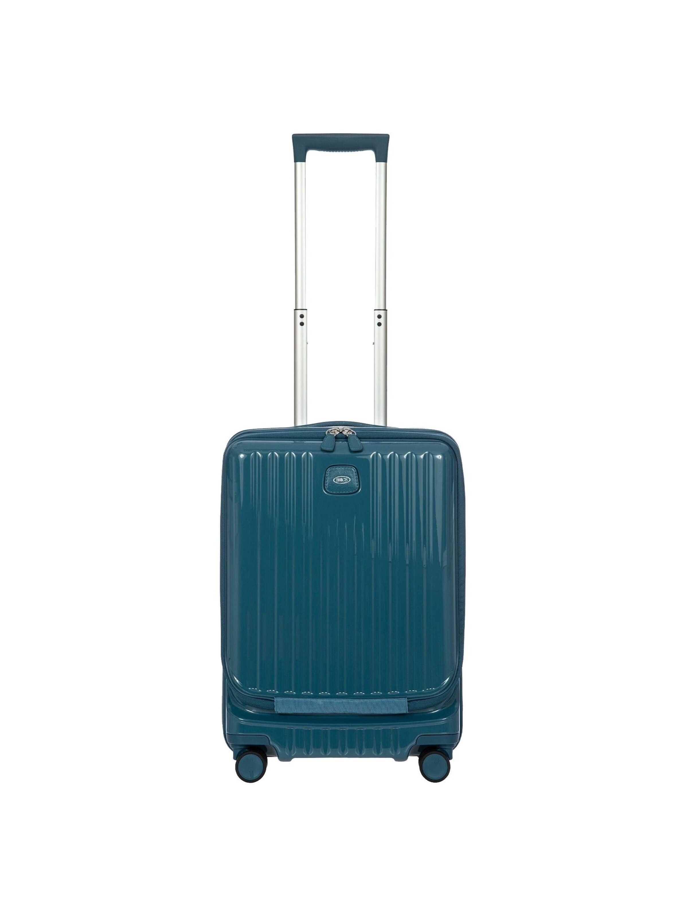 Bric's Trolley 'Positano'‌‌‌‌‌‌ in Grün: Vorderseite