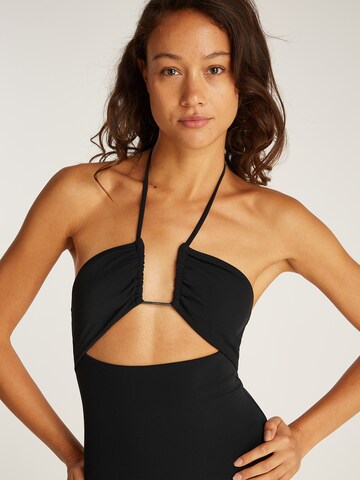 Calvin Klein Swimwear Triangel Badedragt i sort