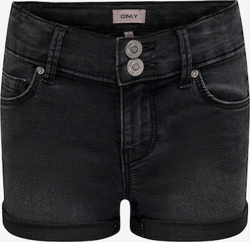 KIDS ONLY Regular Jeans 'CARMEN' in Zwart: voorkant