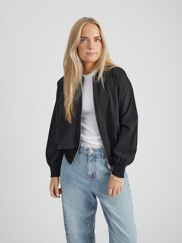 Peppercorn Between-season jacket 'Mavi' in Black: front