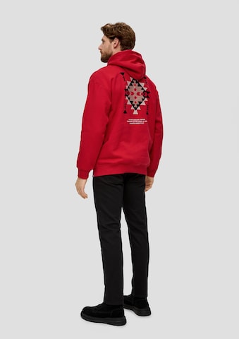 s.Oliver Sweatshirt in Red