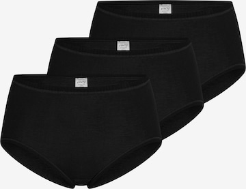 Mey Slip 'Noblesse' in Schwarz: Vorderseite