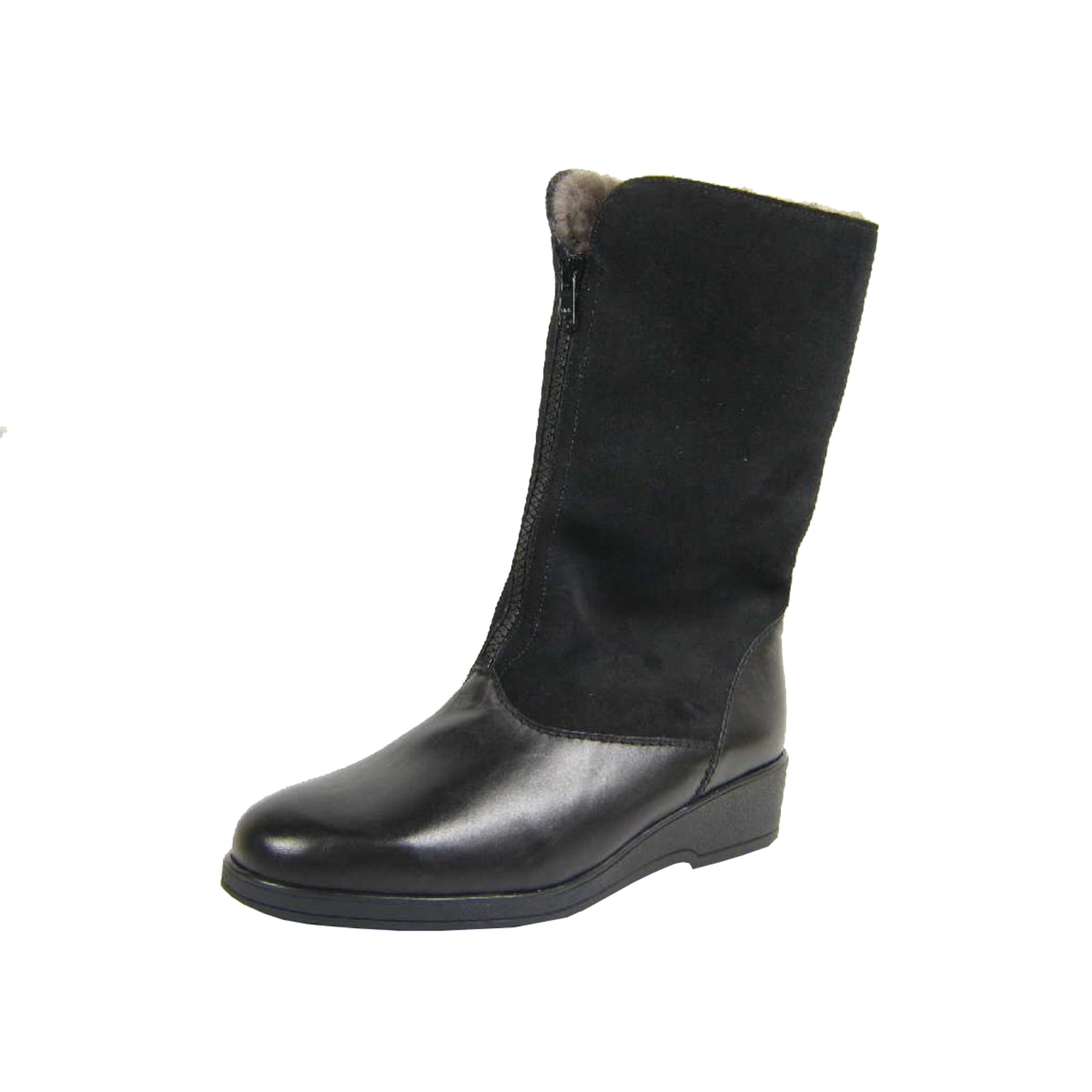 SEMLER Stiefelette in Schwarz: Vorderseite