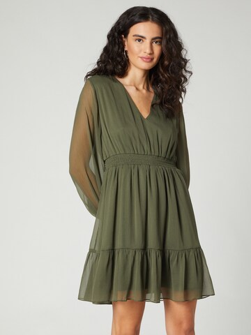 Guido Maria Kretschmer Women - Vestido de cocktail 'Hanne' em verde: frente