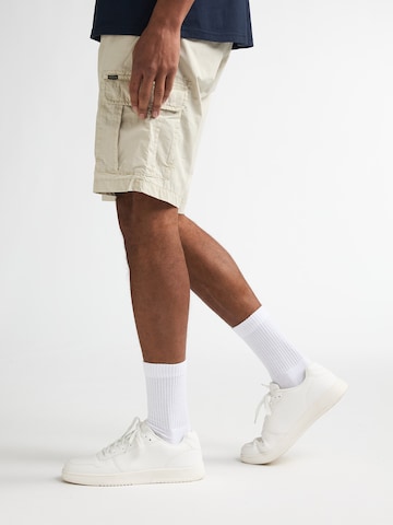 Petrol Industries Regular Cargo Pants in White