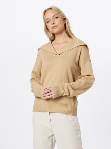 Pull-over GAP en beige : devant