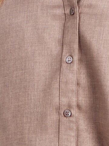 Chemisier 'ONLHARRIET' ONLY en marron