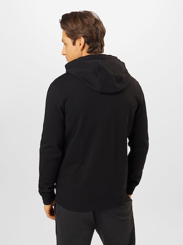 HUGO Sweat jacket 'Daple' in Black
