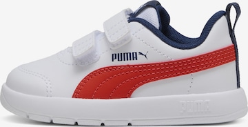 PUMA Sneakers 'Courtflex V3' in Wit: voorkant