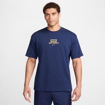 NIKE Funktionsshirt 'Paris Saint-Germain' in Blau: Vorderseite