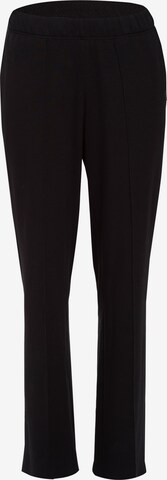 KALITE look Regular Pleated Pants in Black: front