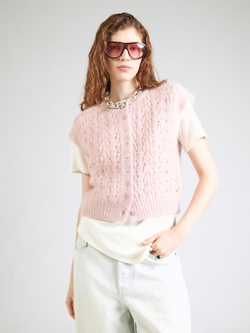 BDG Urban Outfitters - Casaco de malha em rosa: frente