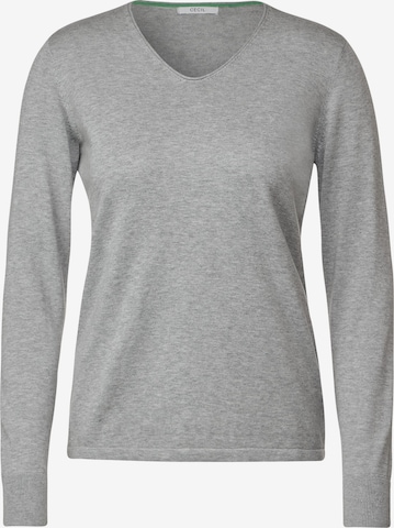 Pull-over CECIL en gris : devant