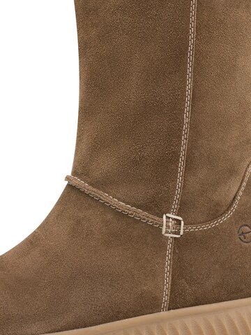 Bottes Tamaris en marron