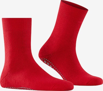 FALKE Socks 'Homepads' in Red: front