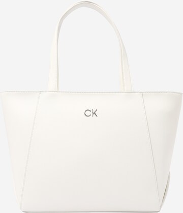 Calvin Klein Poodlemiskott 'Daily', värv valge