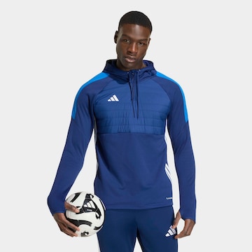 ADIDAS PERFORMANCE Athletic Jacket in Blue: front