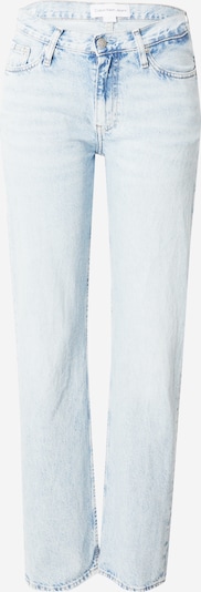 Calvin Klein Jeans Jeans 'LOW RISE STRAIGHT' in blue denim / schwarz / weiß, Produktansicht