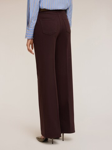 MOTIVI Wide leg Trousers in Brown
