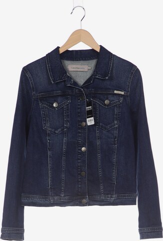 Calvin Klein Jeans Jacket & Coat in L in Blue: front