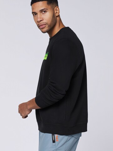 CHIEMSEE Sweatshirt in Schwarz