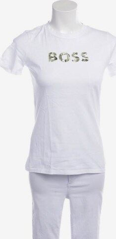 BOSS Top & Shirt in XS in White: front