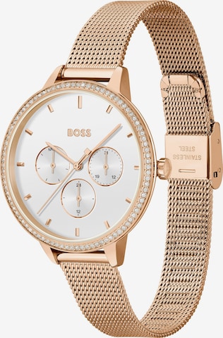 BOSS Black Analoog horloge in Roze