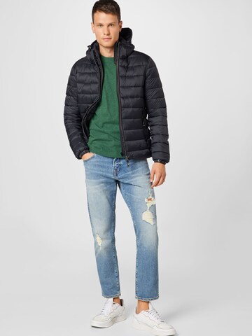 Superdry Between-season jacket 'Fuji' in Black