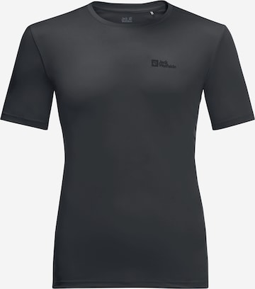 JACK WOLFSKIN Performance Shirt 'TECH' in Grey: front