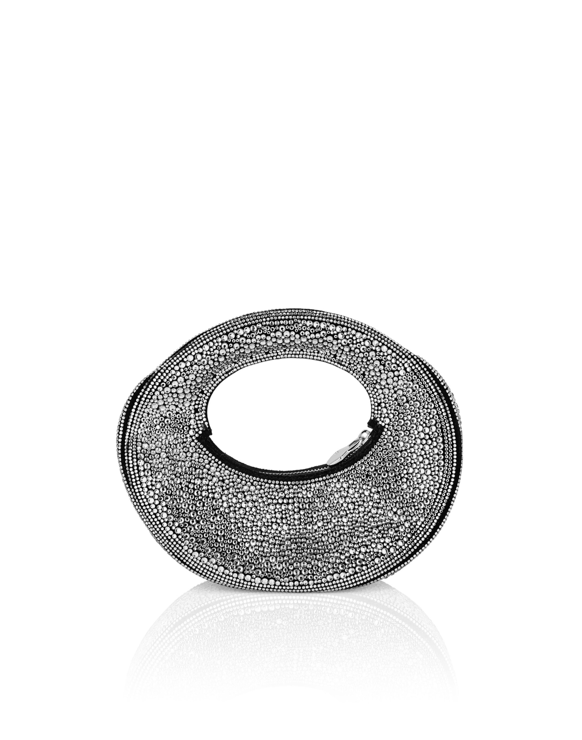 Philipp Plein - Bolso de mano en plata