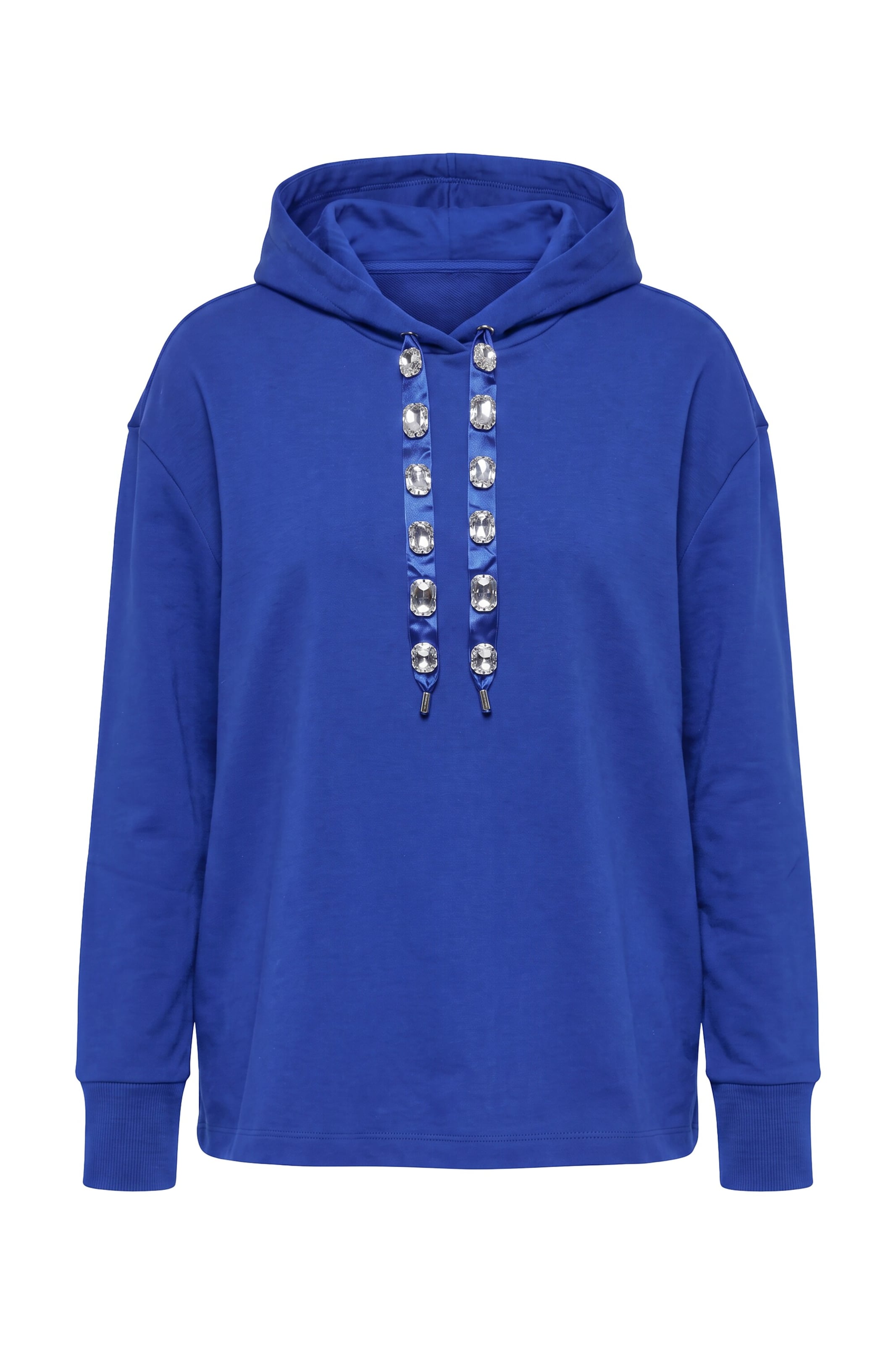 MIAMODA Sweatshirt in Blauw: voorkant