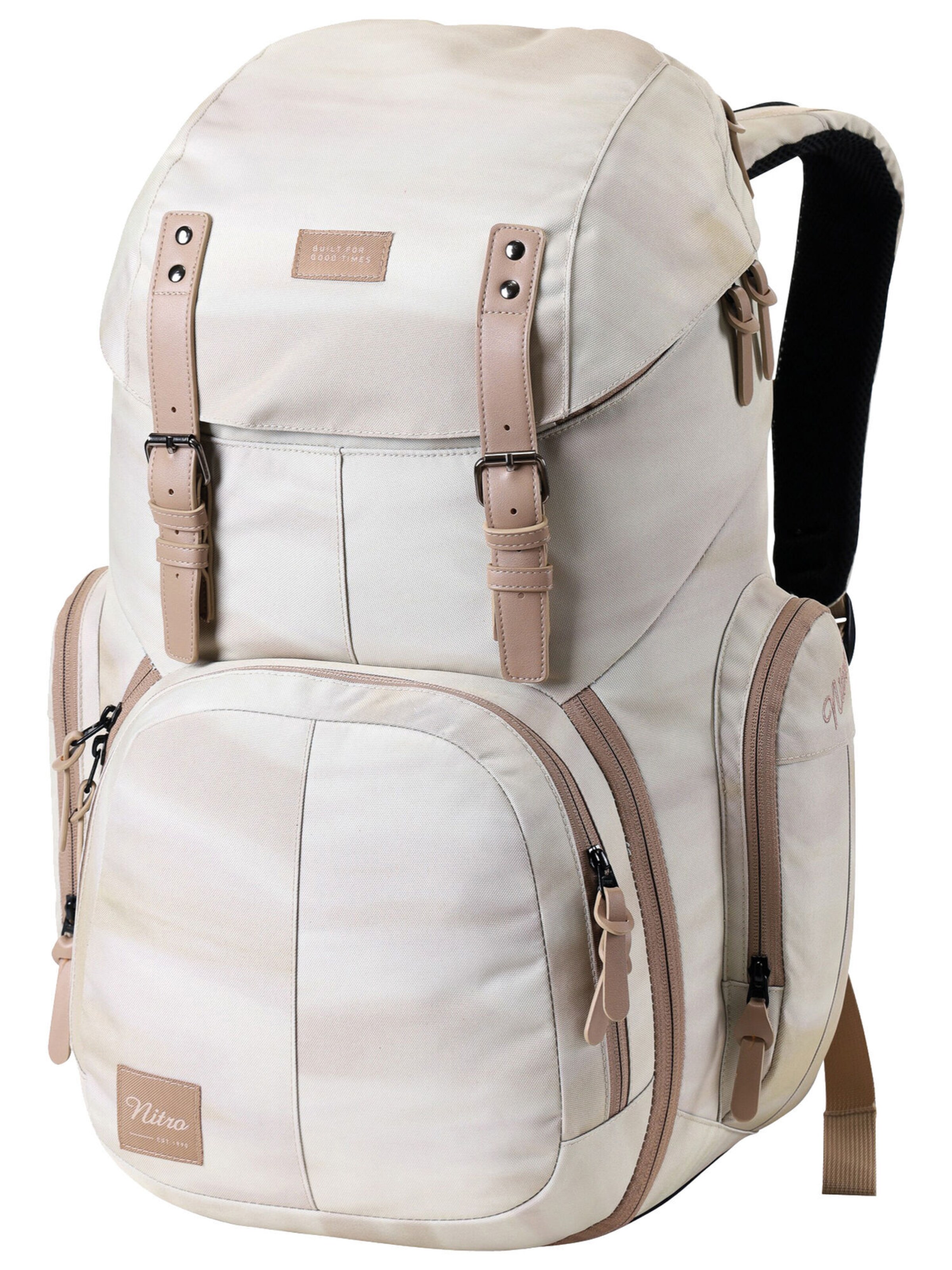 Sac à dos NITRO en beige : devant