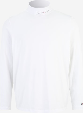 Tommy Hilfiger Big & Tall Shirt in White: front