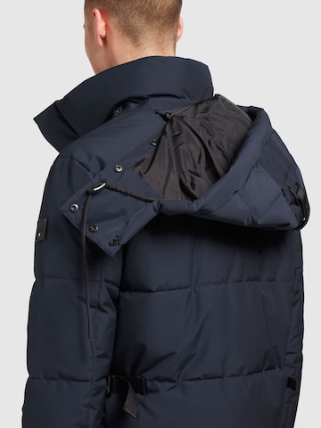 khujo Winter Jacket 'KIRC' in Blue