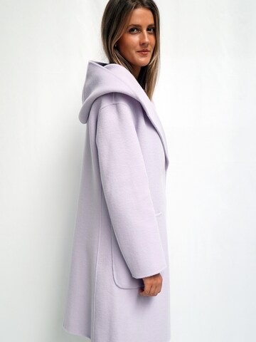 Funk since 1776 Between-Seasons Coat in Purple
