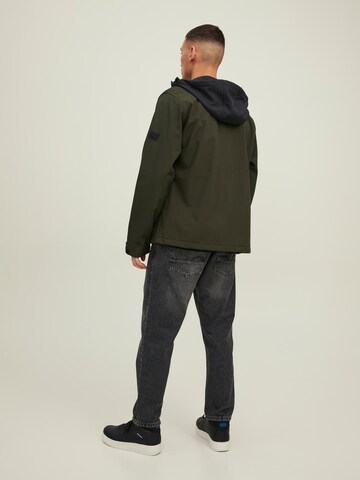 JACK & JONES Between-Season Jacket 'Marvin' in Green